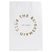 De bruidsmeisje Club Bachelorette Medium Cadeauzakje (Voorkant)