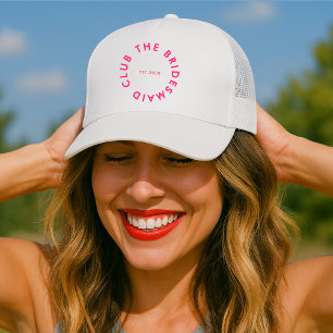 De bruidsmeisje Club Bachelorette Trucker Pet