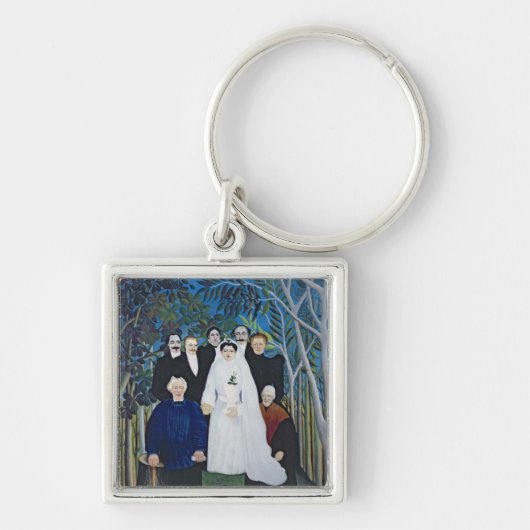 De bruiloft, c.1905 sleutelhanger (Voorkant)