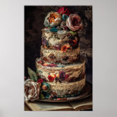 De bruiloft Cake Poster (Voorkant)
