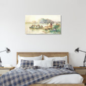 De bruiloft canvas afdruk (Insitu (Slaapkamer))