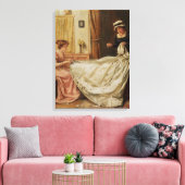 De bruiloft canvas afdruk (Insitu (Woonkamer))