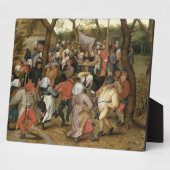 De bruiloft fotoplaat (Zijkant)