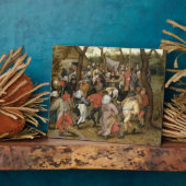 De bruiloft fotoplaat (Zijkant)