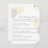 De bruiloft kussen spel briefkaart (Voorkant / Achterkant)