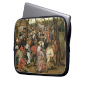 De bruiloft laptop sleeve (Voorkant Links)