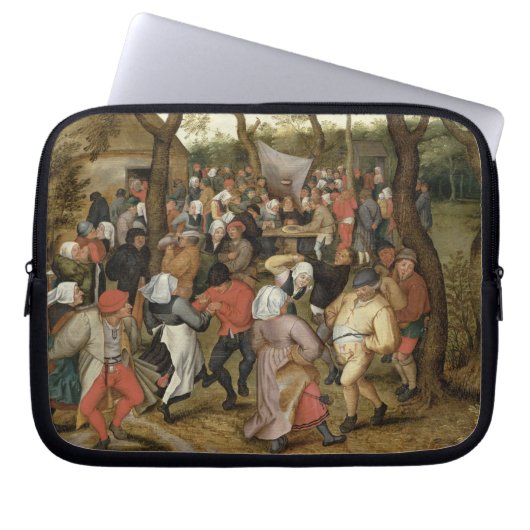 De bruiloft laptop sleeve (Voorkant)