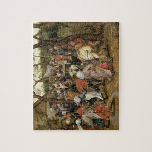 De bruiloft legpuzzel (Verticaal)