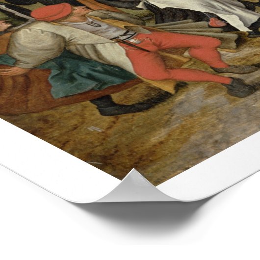 De bruiloft poster (Hoek)