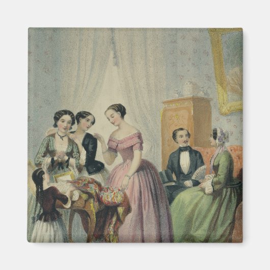 De bruiloft presenteert magneet (Voorkant)