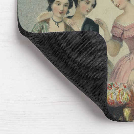 De bruiloft presenteert muismat (Hoek)