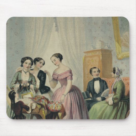 De bruiloft presenteert muismat (Voorkant)