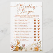 De bruiloft schoen spel terracota herfst bruids sp (Voorkant)