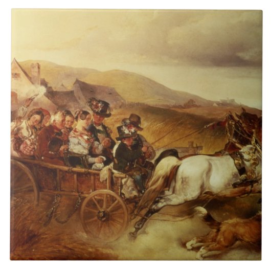 De bruiloft tegeltje (Voorkant)