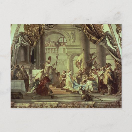 De bruiloft van keizer Frederick Barbarossa Briefkaart (Voorkant)