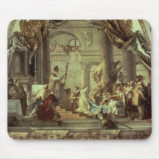 De bruiloft van keizer Frederick Barbarossa Muismat (Voorkant)