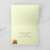 De bruine Kaart van de Dag van de Vaders van het (Binnen)