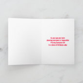 De BS Artist Birthday-kaart Kaart (Binnen)