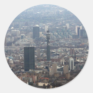 De BT-toren Ronde Sticker
