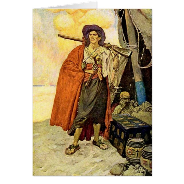 De Buccaneer - piratenkunst (Voorkant)