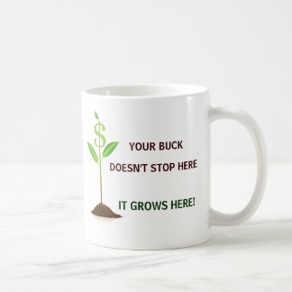 De Buck stopt hier niet. Koffiemok