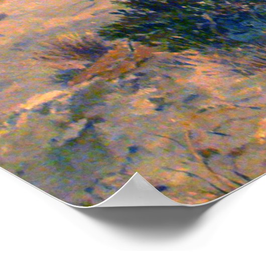 De Buffalo Hunt Native American Hunt Poster (Hoek)