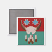 De Buffalo Spirit eren Magneet (Voorkant / Achterkant)