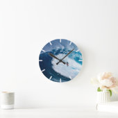 De buisjes omdoen ronde klok (Huis)