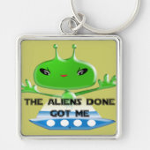 De buitenaardse wezens hebben me sleutelhanger (Voorkant)