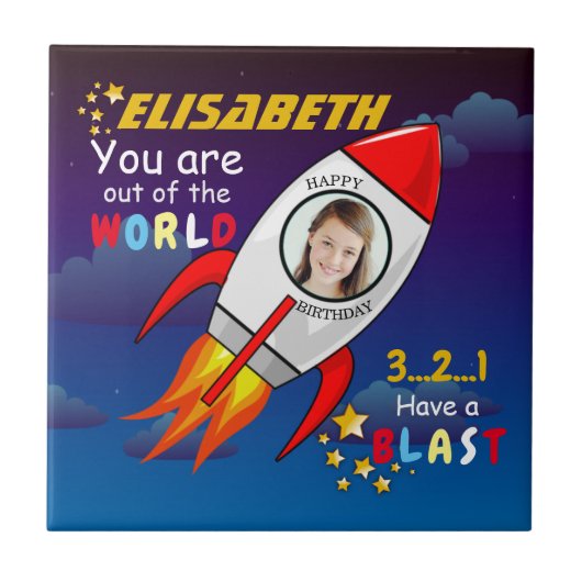 De buitenruimteschakelaar van de ruimtevaart is op tegeltje (Voorkant)