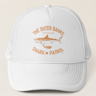 De buitenste banken delen patrouilleobx Oranje Vin Trucker Pet