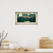 De buitenwereld Emerald Vale Poster (Keuken)