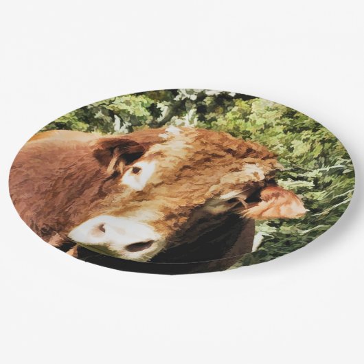 DE BULL PAPIEREN BORDJE (Gekanteld)