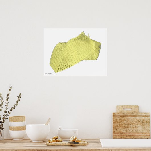 De bull - Programmatische uitdrukking Poster (Keuken)