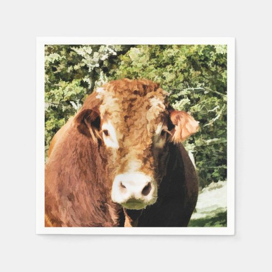 DE BULL SERVETTEN (Voorkant)