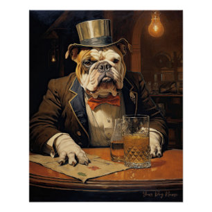 De Bulldog 002 - Odessa Leyendecker Perfect Poster