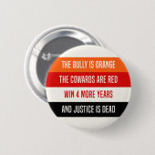De Bully is Oranje Button (Voorkant /achterkant)