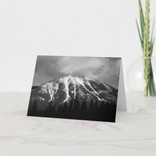 De Bult van buffels in de Sneeuw Kaart