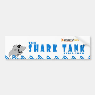 De bumper voor haaienbanken Show Bumpersticker