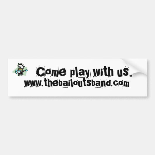 De Bumpersticker Bailouts (Voorkant)