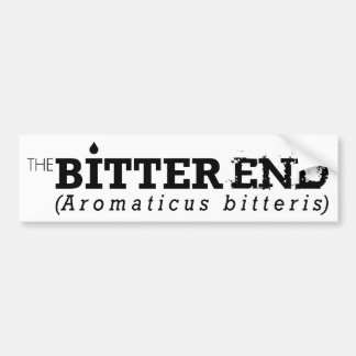 De Bumpersticker Bitter End