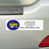 De Bumpersticker Hang Inc. (Op auto)