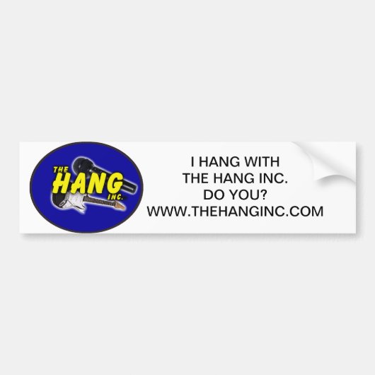 De Bumpersticker Hang Inc. (Voorkant)