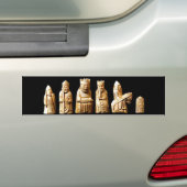 De Bumpersticker Lewis Chessmen (Op auto)