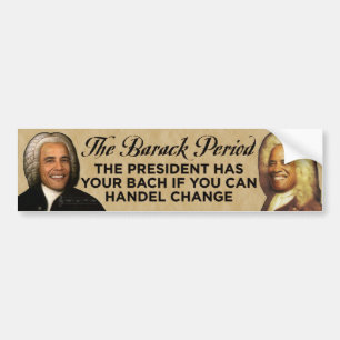 De Bumpersticker van de Barack Period