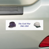 De Bumpersticker van de burgeroorlog (Op auto)