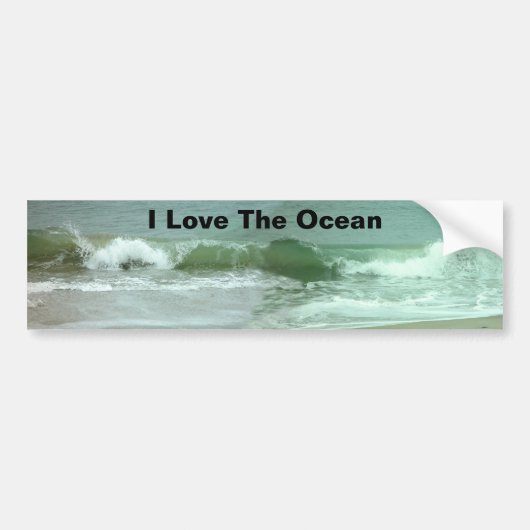 De Bumpersticker van de oceaan (Voorkant)