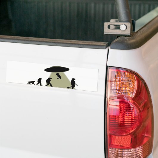 De Bumpersticker van het Menselijke Project (Op Truck)