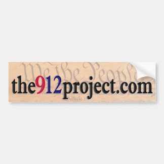 de bumpersticker van het project 912project.com