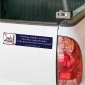 De Bumpersticker van het project 9-12 (Op Truck)